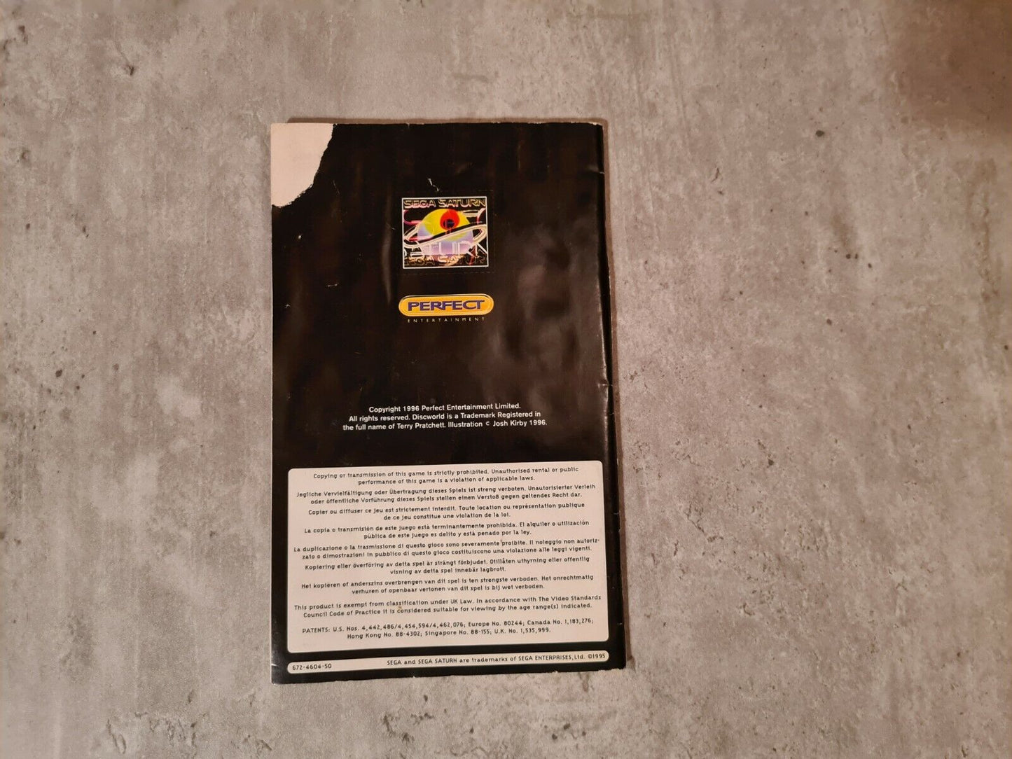 Sega Saturn Discworld II mit OVP und Anleitung Multi Language