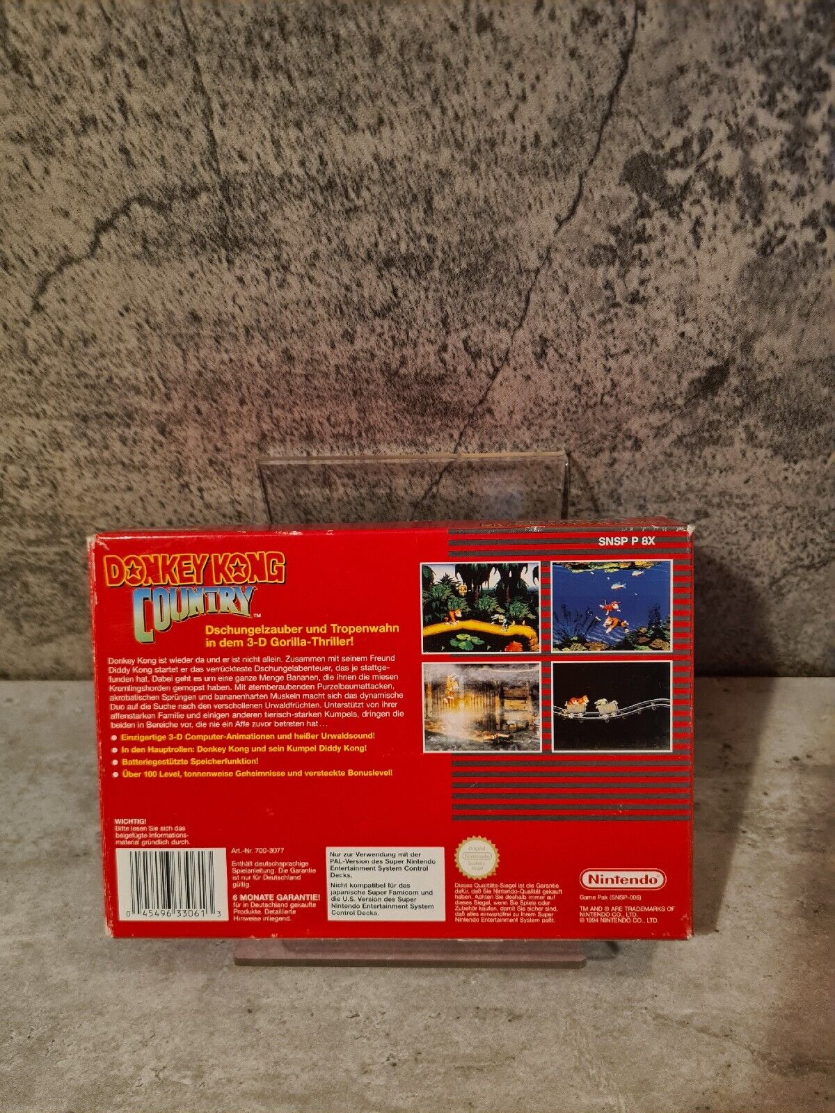SNES Super Nintendo Donkey Kong Country mit OVP und Anleitung NOE - T-Retro-Games