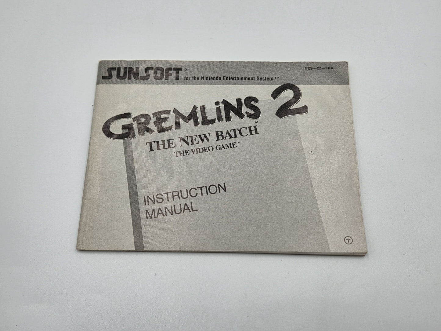 NES Gremlins 2 The New Batch The Video Game mit OVP und Anleitung FRA