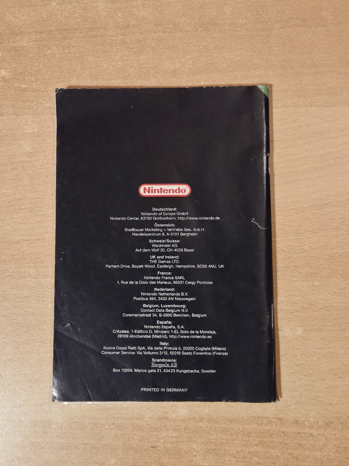 N64 Nintendo Super Smash Bros. Instruction Booklet NEU