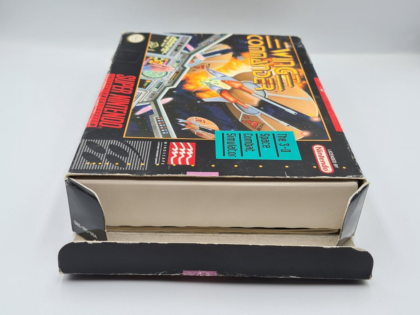 SNES Super Nintendo Wing Commander mit OVP und Anleitung NTSC USA - T-Retro-Games