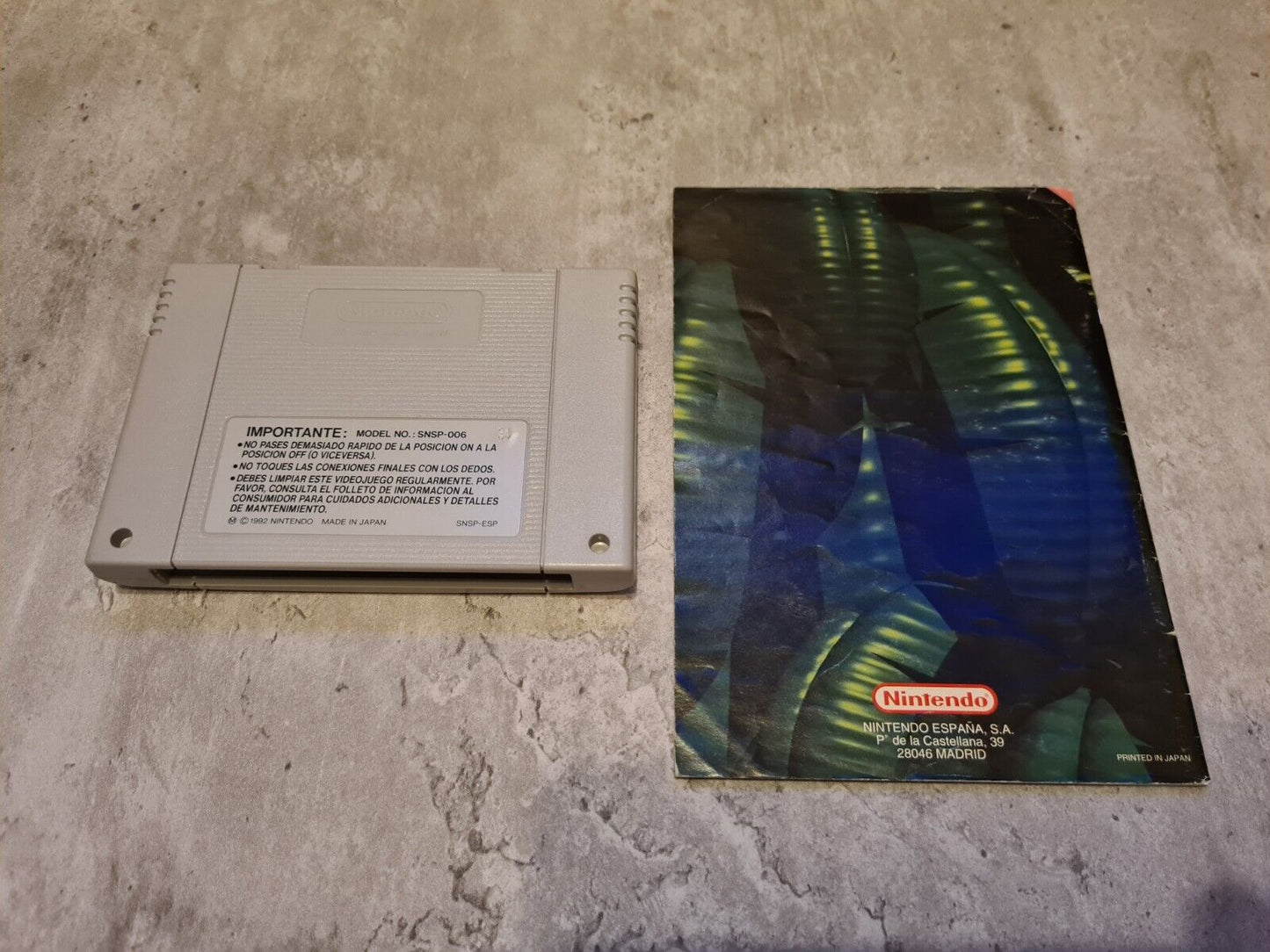 SNES Super Nintendo Donkey Kong Country mit OVP und Anleitung ESP - T-Retro-Games