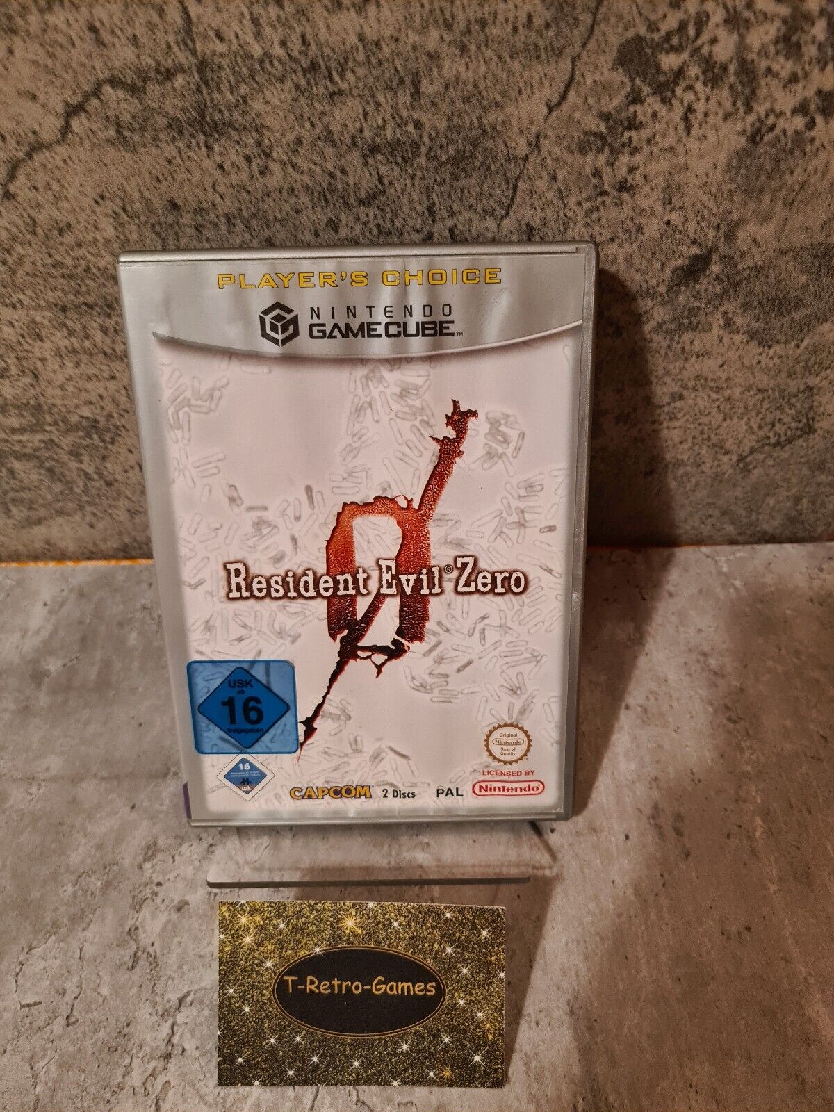 Nintendo GameCube Resident Evil Zero mit OVP und Anleitung NOE 2 Discs - T-Retro-Games