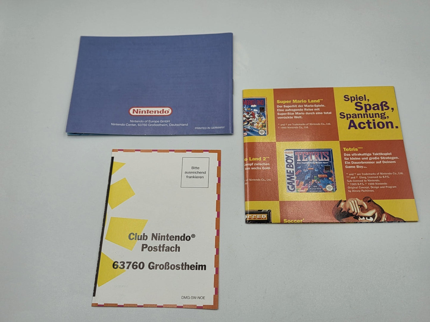 Nintendo Game Boy Classic Spiel Donkey Kong Land 2 mit OVP und Anleitung NOE