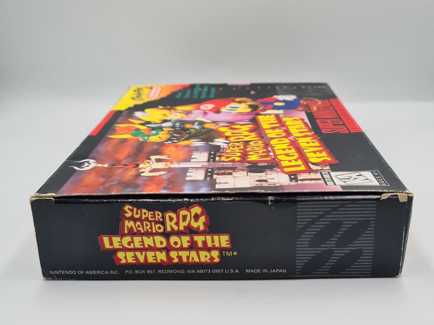 Super Nintendo Super Mario RPG Legend of The Seven Stars OVP + Anleitung USA