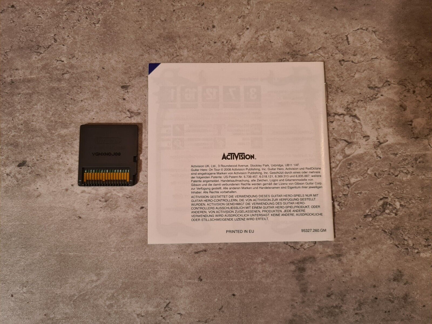 Nintendo DS Guitar Hero On Tour mit OVP und Anleitung NOE - T-Retro-Games