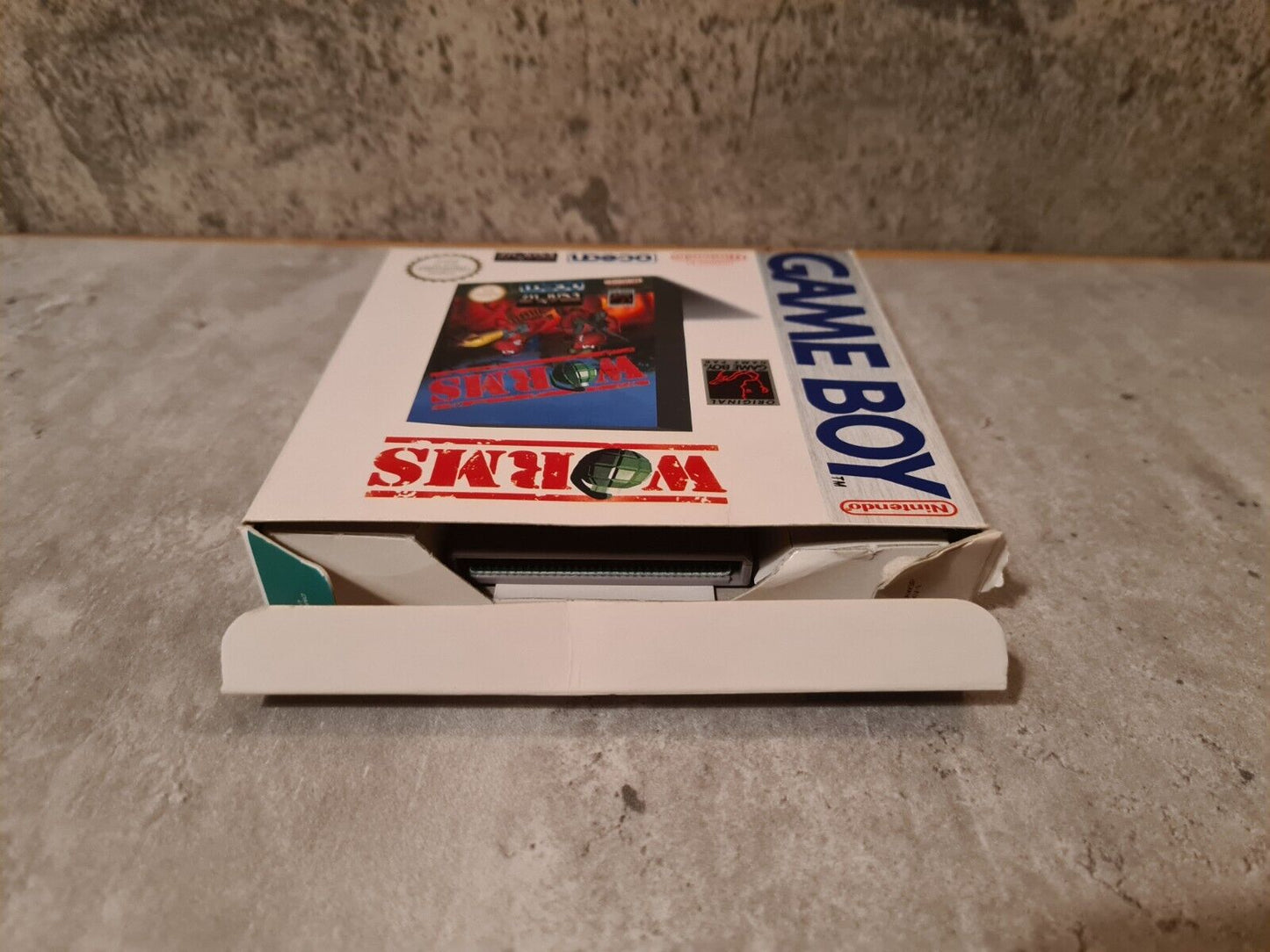 Nintendo Game Boy Classic Worms mit OVP und Anleitung UKV - T-Retro-Games