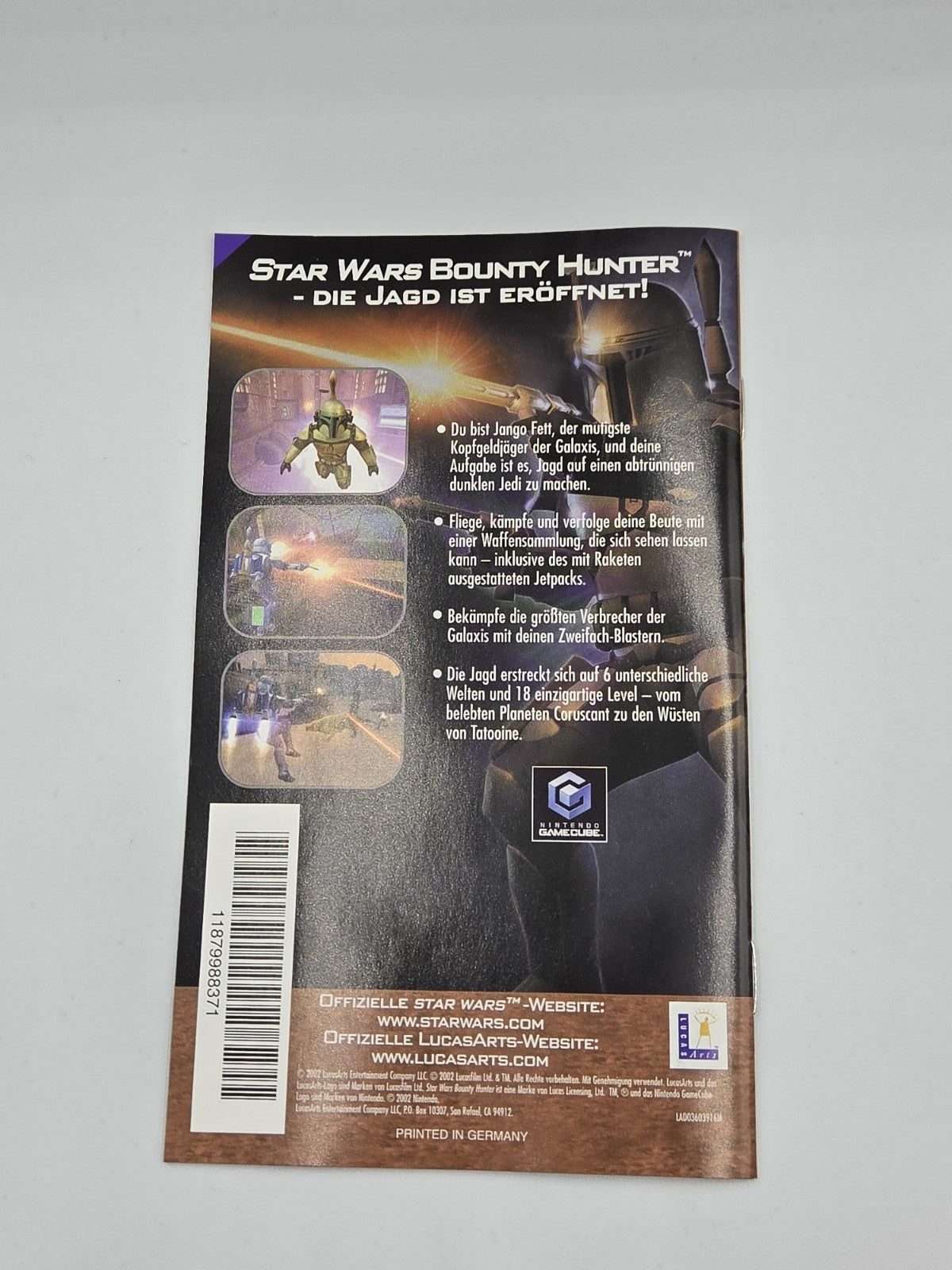 Nintendo GameCube Star Wars Clone Wars mit OVP und Anleitung NOE - T-Retro-Games