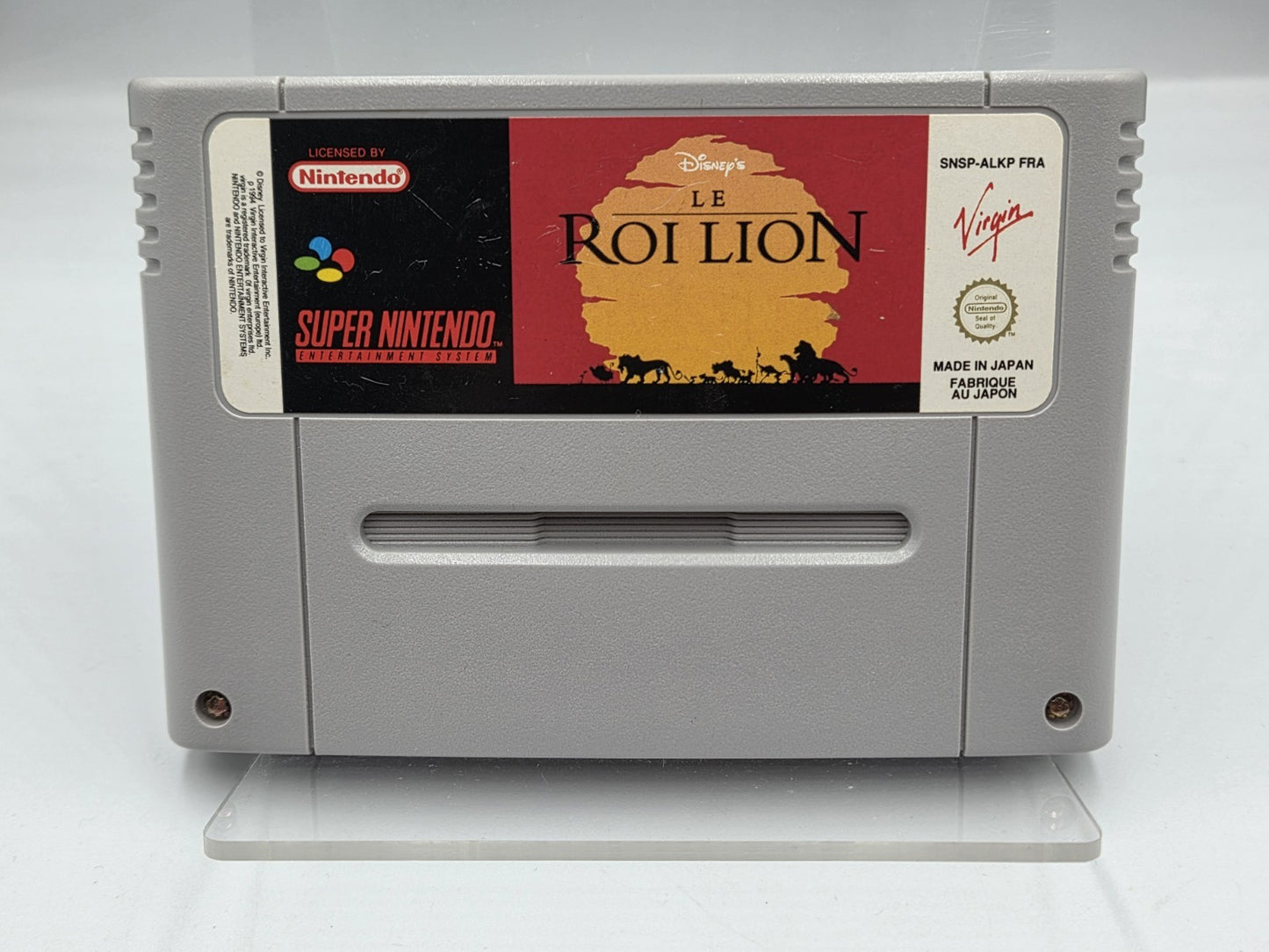 SNES Super Nintendo Le Roi Lion Modul FRA - T-Retro-Games