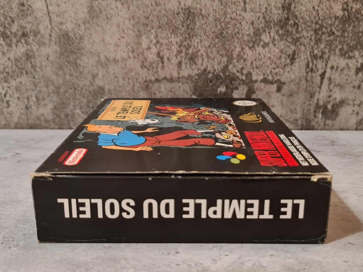 SNES Super Nintendo TinTin Le Temple Du Soleil mit OVP und Anleitung FAH - T-Retro-Games