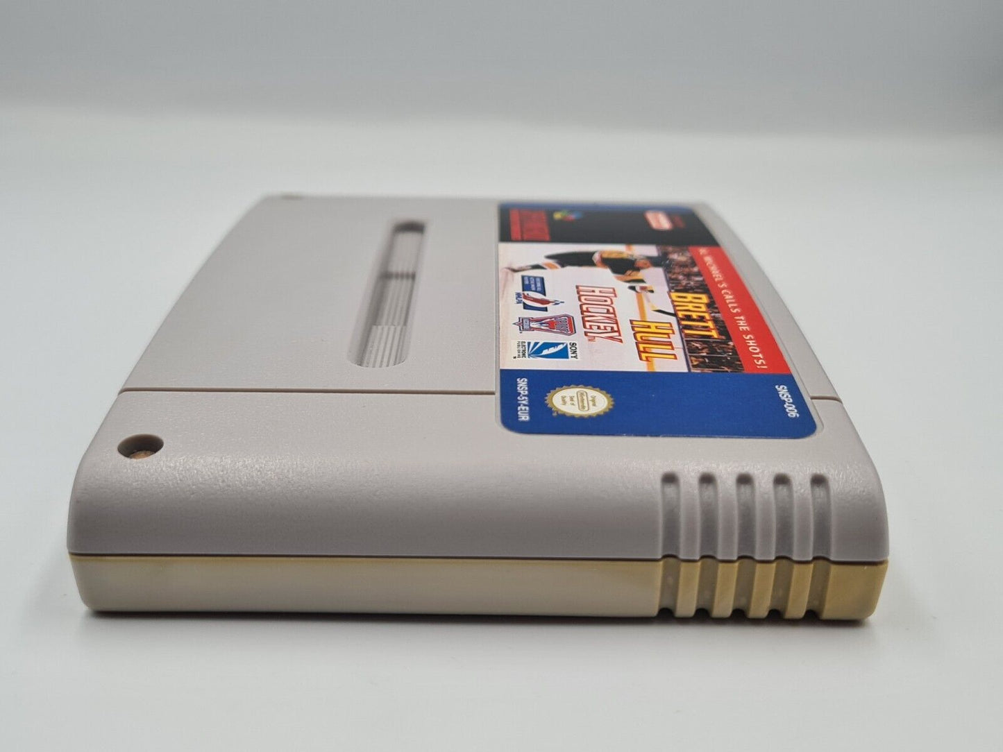 SNES Super Nintendo Brett Hull Hockey Modul EUR - T-Retro-Games