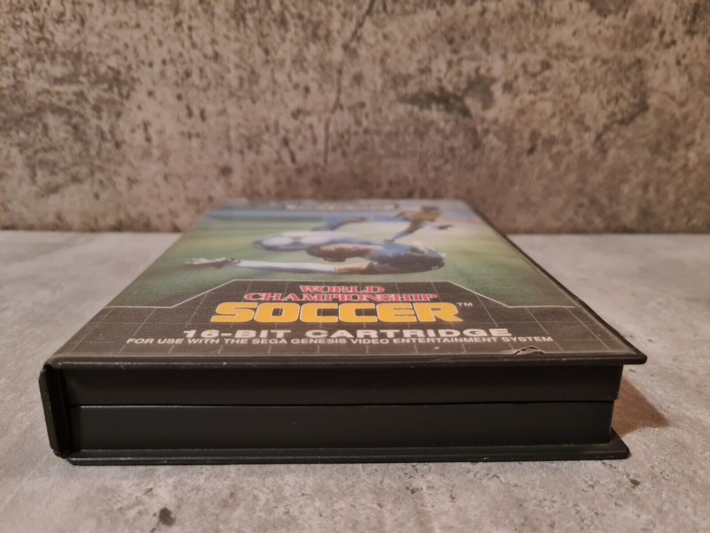 Sega Genesis Spiel World Championship Soccer mit OVP und Anleitung USA - T-Retro-Games