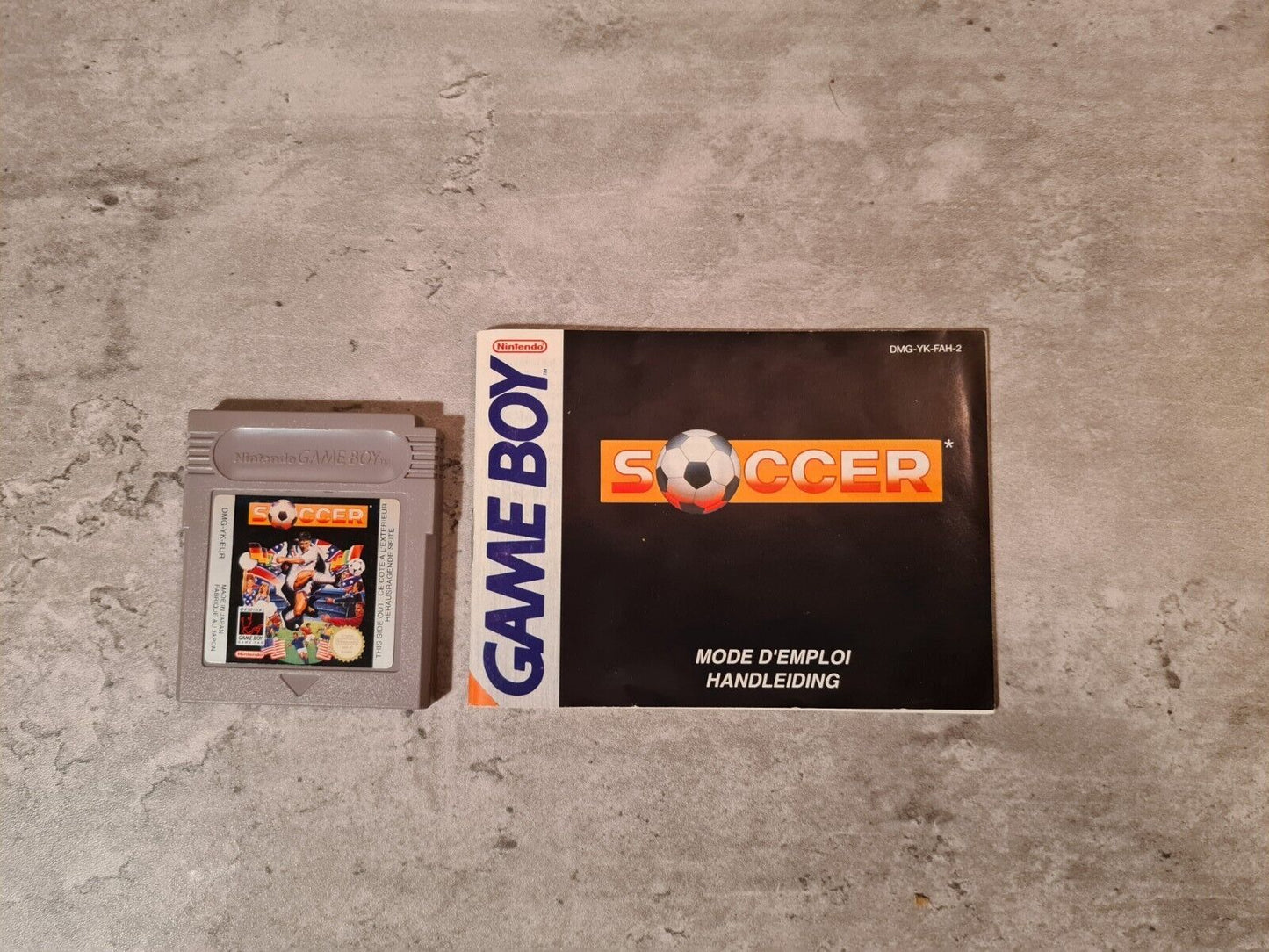 Nintendo Game Boy Classic Soccer mit OVP und Anleitung FAH - T-Retro-Games