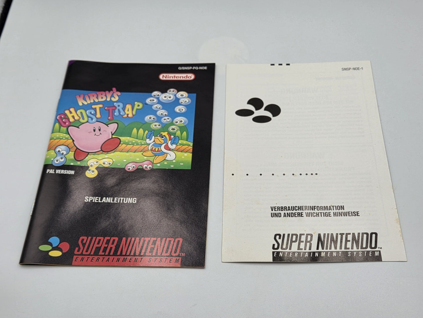 SNES Super Nintendo Kirby's Ghost Trap mit OVP und Anleitung NOE - T-Retro-Games