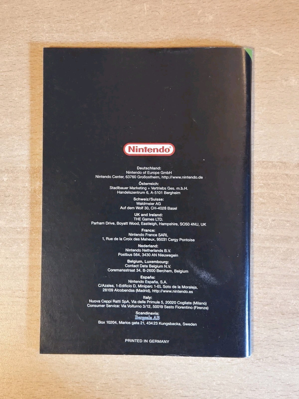 N64 Nintendo 64 Star Wars Rogue Squadron Instruction Booklet EUR