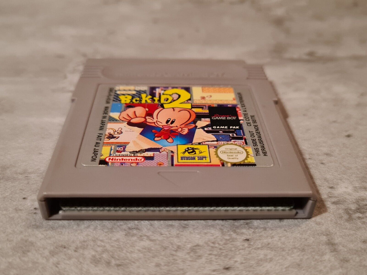 Nintendo Game Boy Classic Spiel B.C. Kid 2 EUR - T-Retro-Games