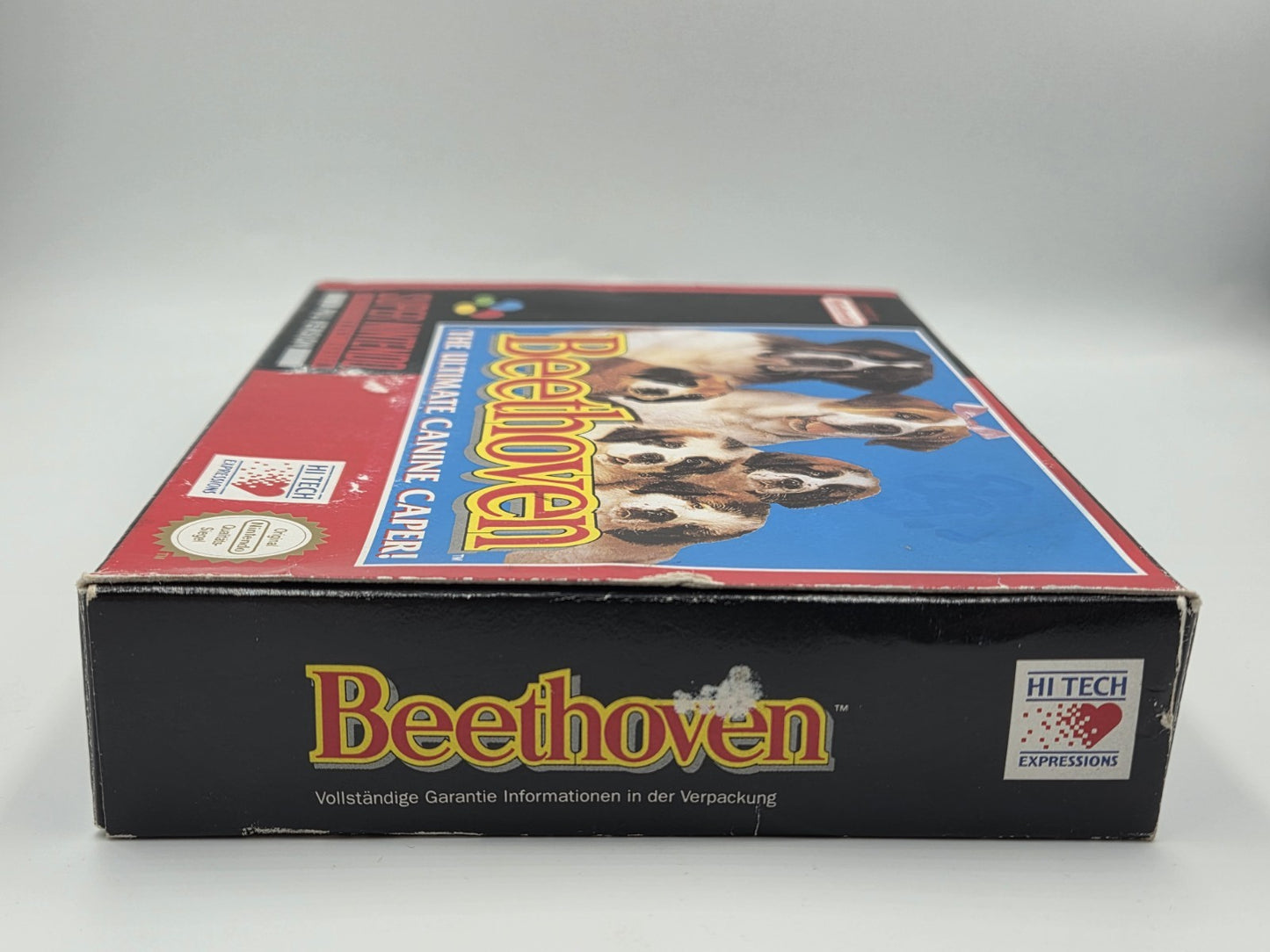 SNES Super Nintendo Beethoven The Ultimate Canine Caper! mit OVP + Anleitung NOE