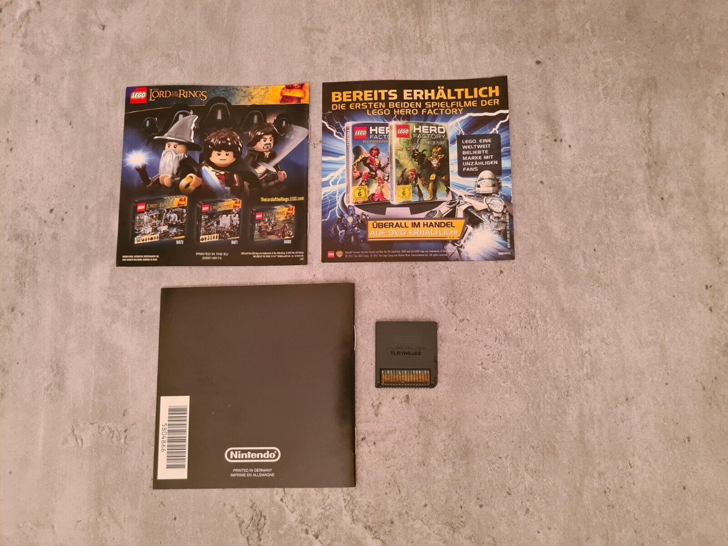 Nintendo DS Lego Der Herr der Ringe mit OVP und Anleitung GER - T-Retro-Games
