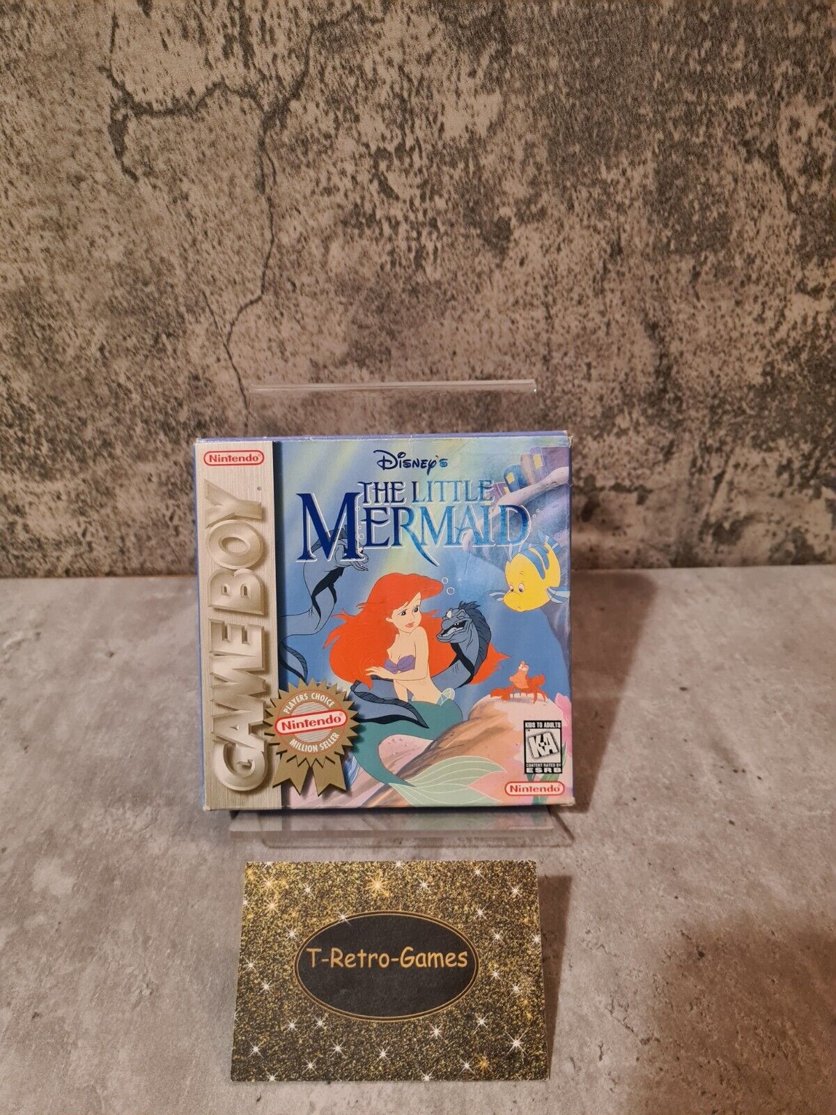 Nintendo Game Boy Classic Disney's The Little Mermaid mit OVP und Anleitung USA - T-Retro-Games