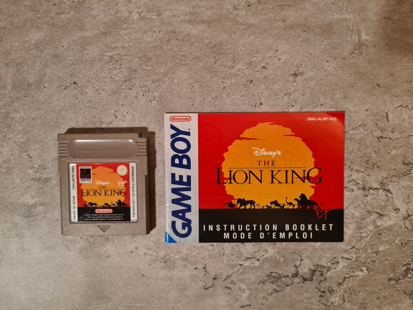 Nintendo Game Boy Classic Disney The Lion King mit OVP und Anleitung HOL - T-Retro-Games