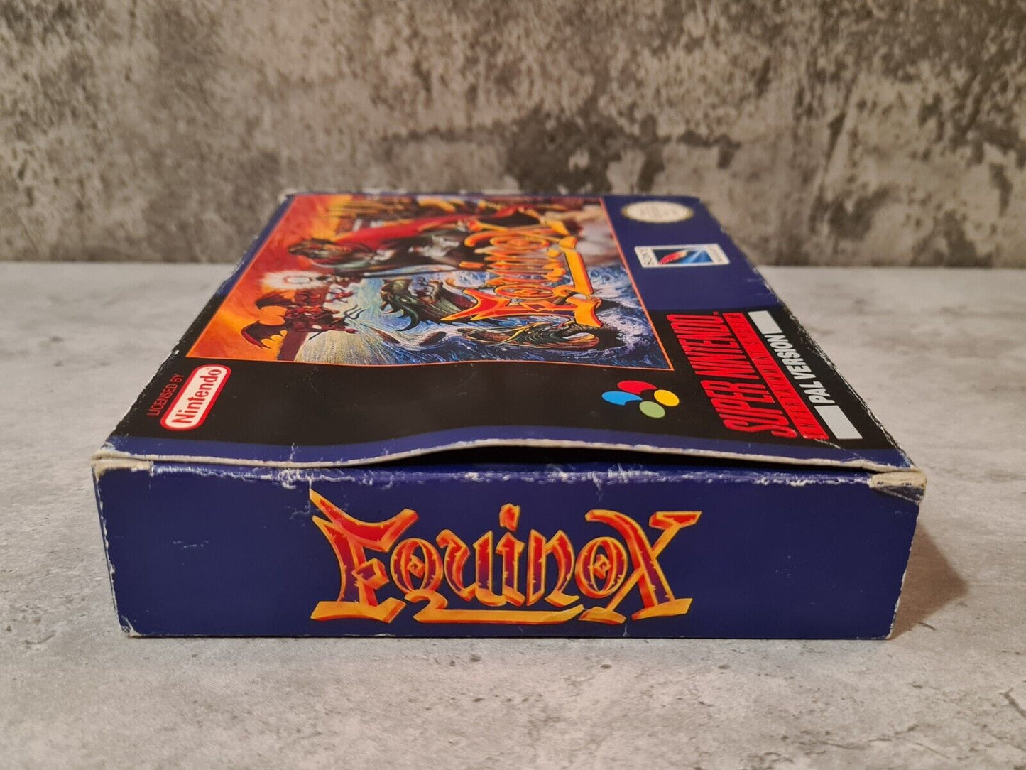 SNES Super Nintendo Equinox mit OVP und Anleitung UKV - T-Retro-Games