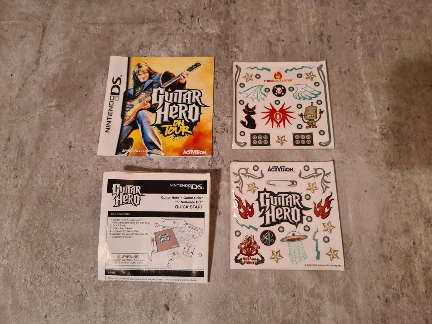 Nintendo DS Guitar Hero on Tour mit OVP und Anleitung NOE - T-Retro-Games