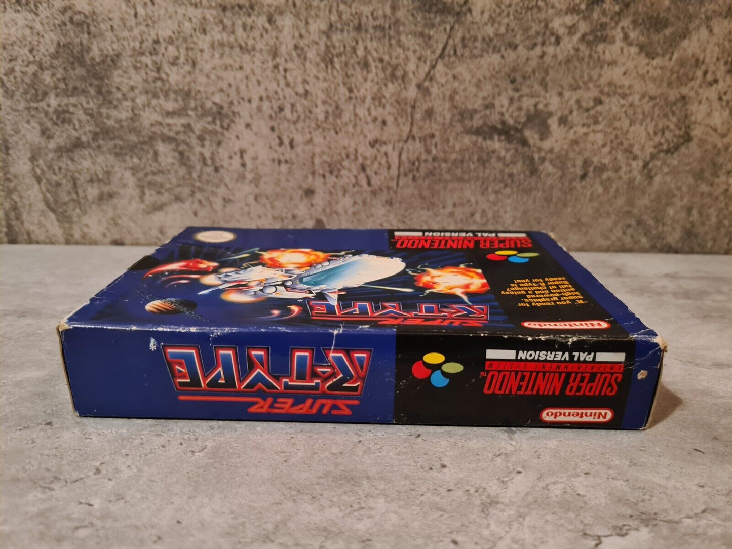 SNES Super Nintendo Super R-Type mit OVP und Anleitung UKV - T-Retro-Games