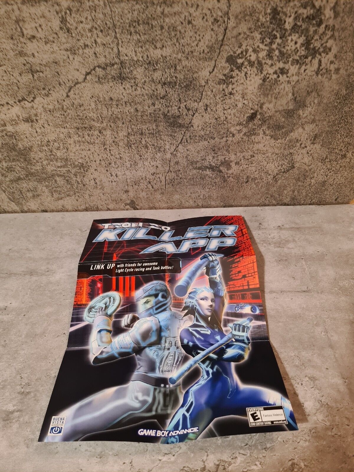 Nintendo Gameboy Advance Tron 2.0 Killer APP mit OVP und Anleitung + Poster USA - T-Retro-Games