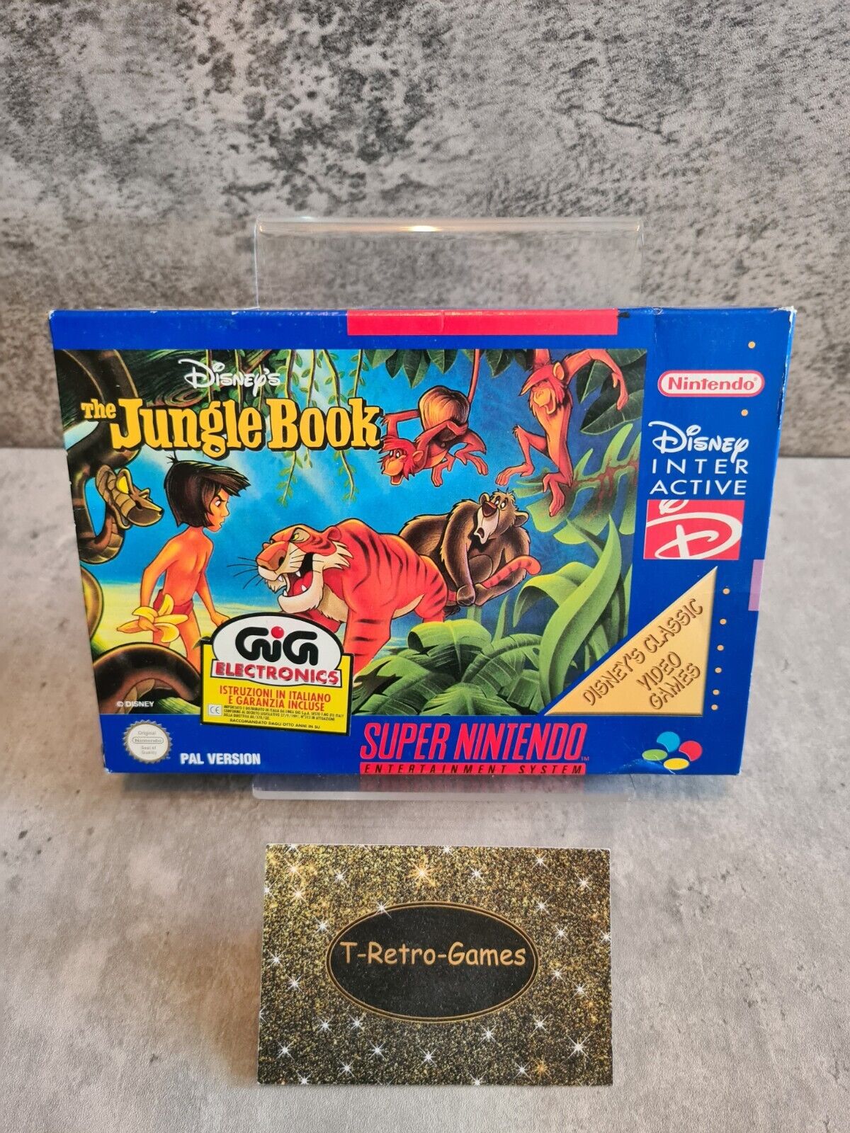 SNES Super Nintendo Disney's The Jungle Book mit OVP und Anleitung NUKV - T-Retro-Games