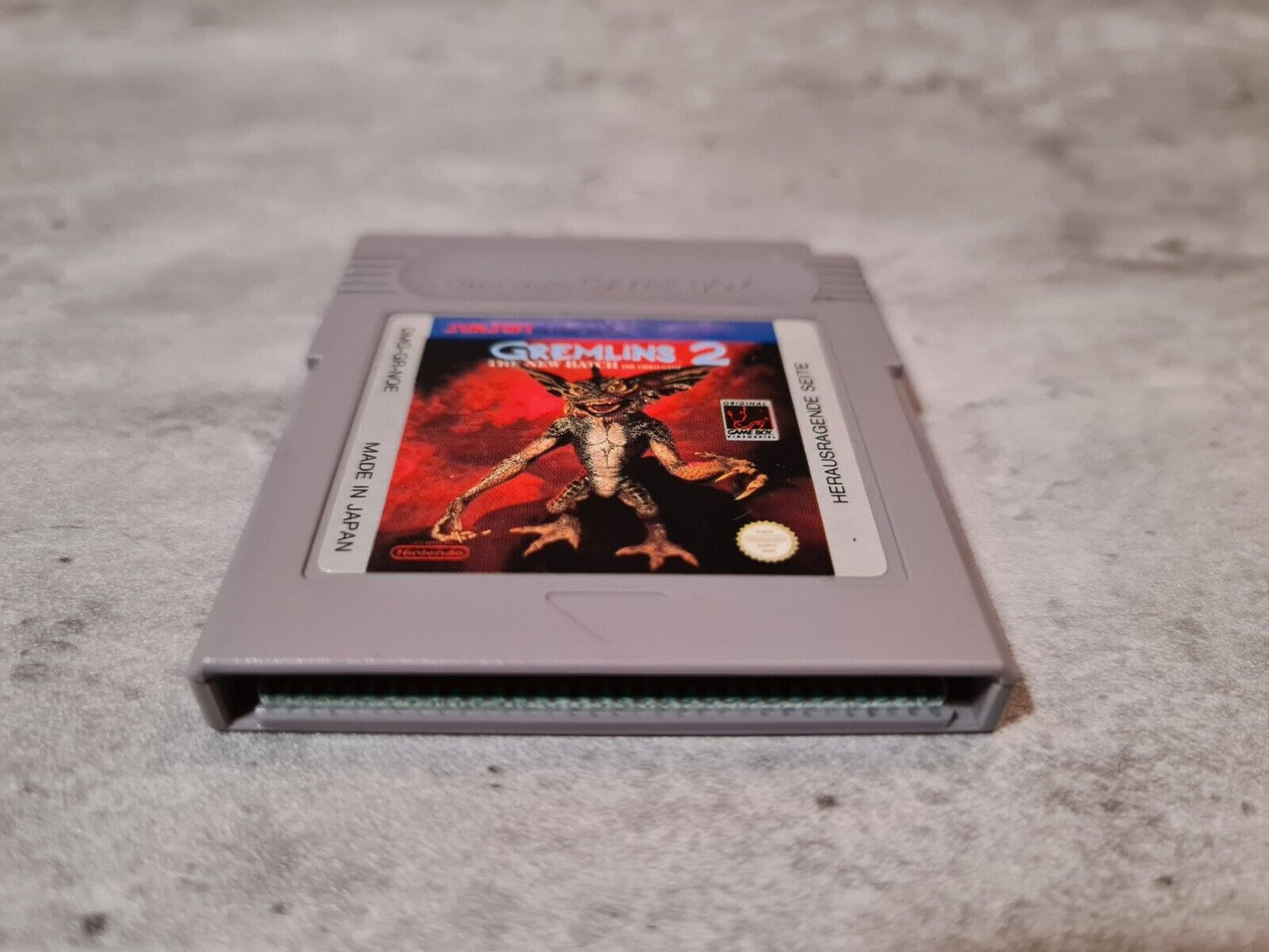 Nintendo Gameboy Classic Spiel Gremlins 2 The New Batch Modul NOE - T-Retro-Games
