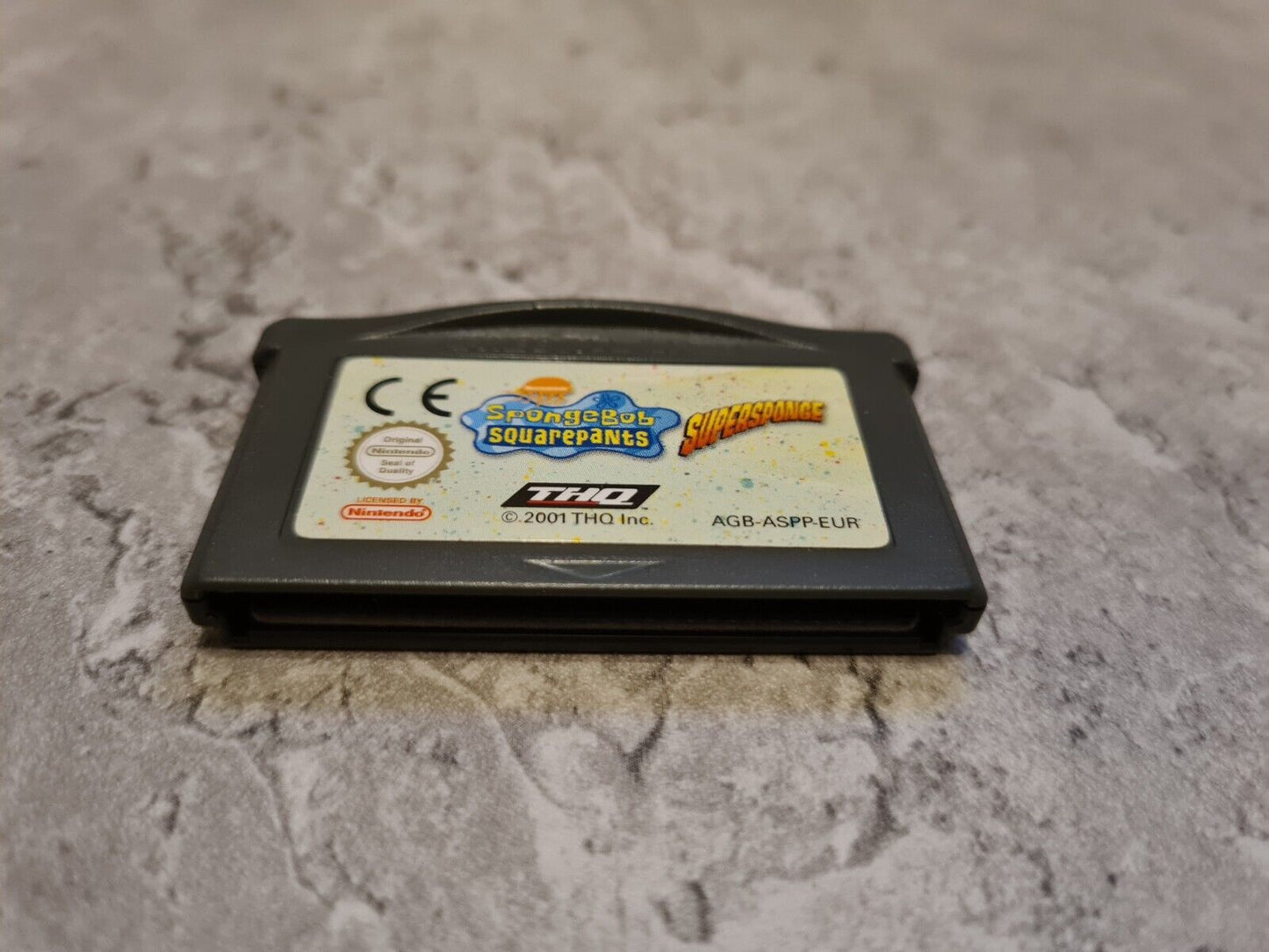Nintendo Gameboy Advance Spongebob Squarepants Supersponge Modul EUR - T-Retro-Games