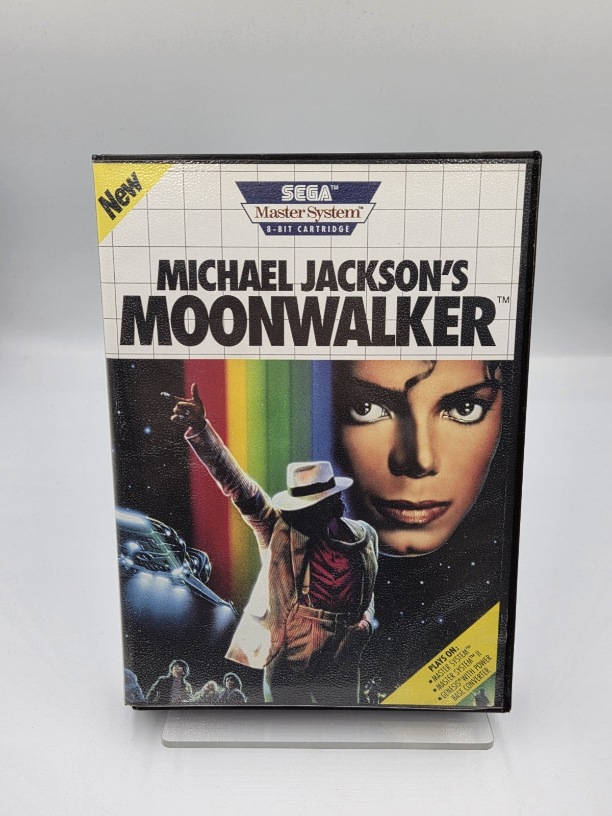 Sega Master System Michael Jackson's Moonwalker mit OVP und Anleitung USA