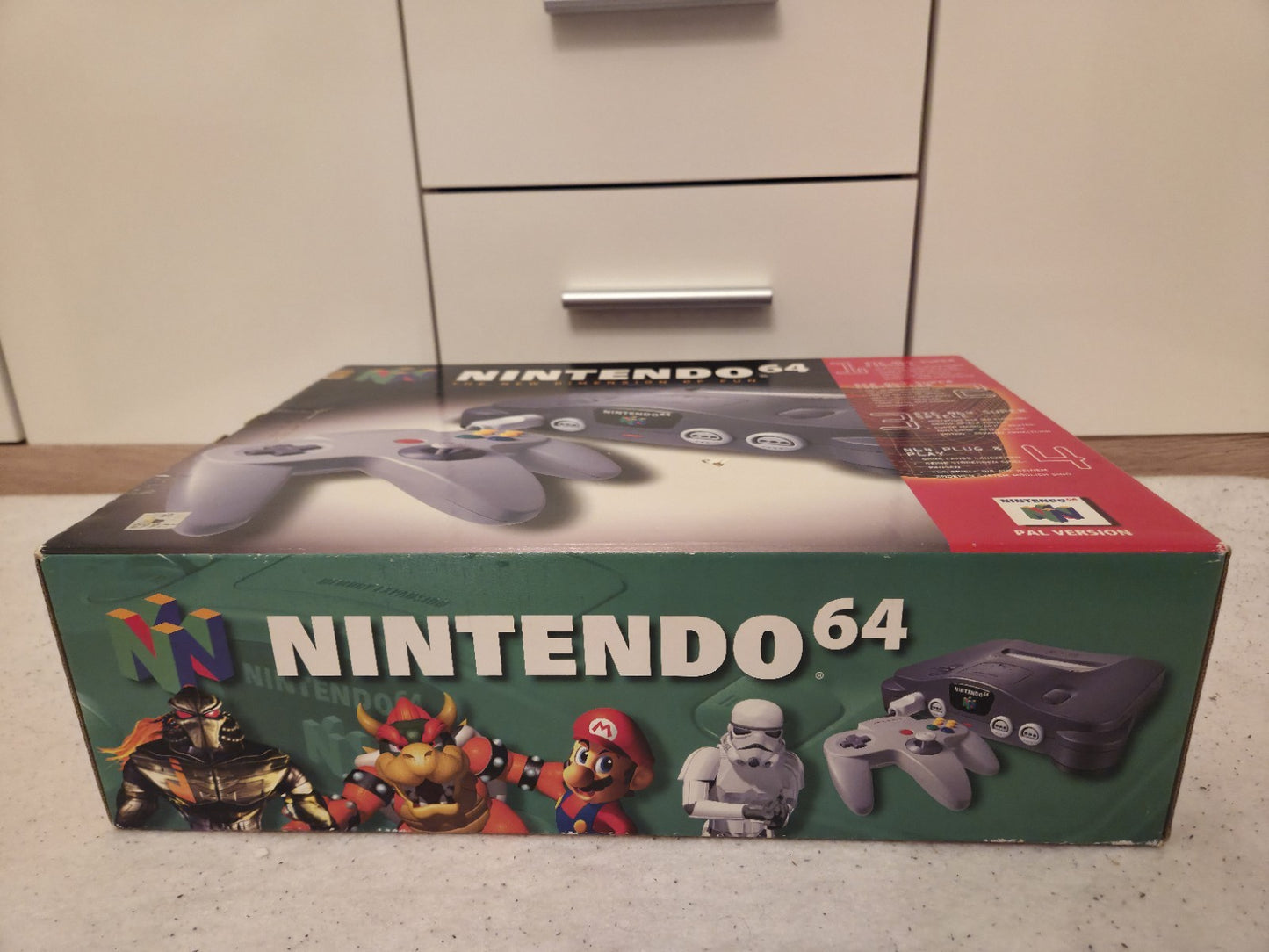 N64 Nintendo 64 Schwarz Black Konsole Console OVP