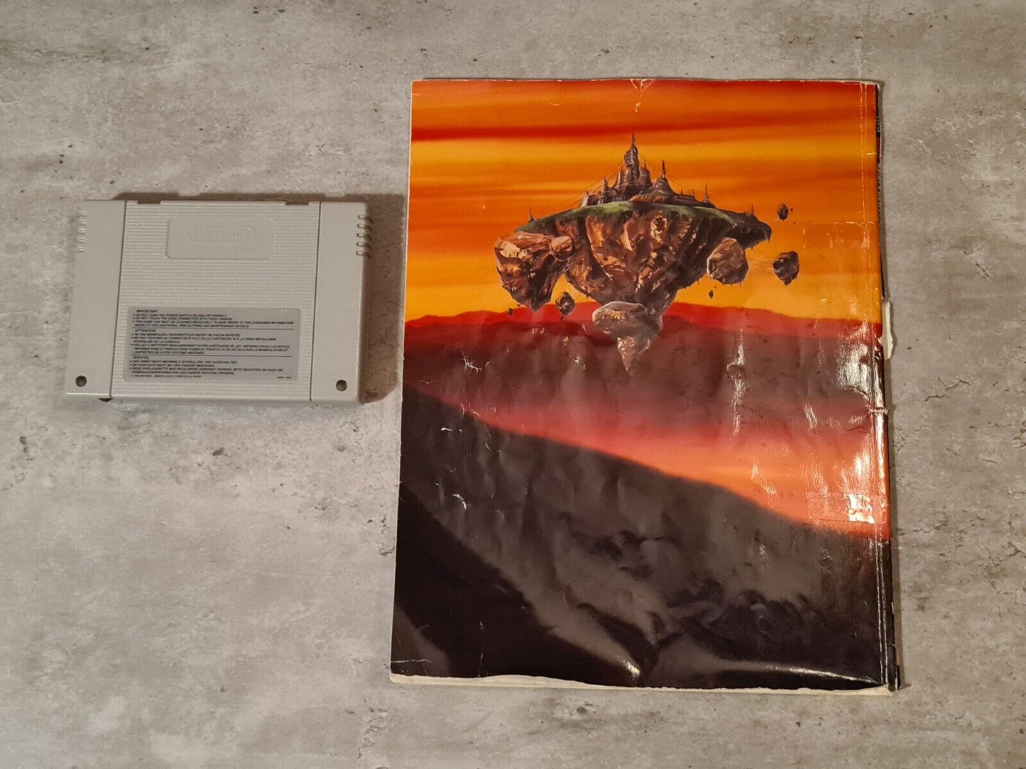 SNES Super Nintendo Lufia mit OVP und Spieleberater NOE Big Box - T-Retro-Games