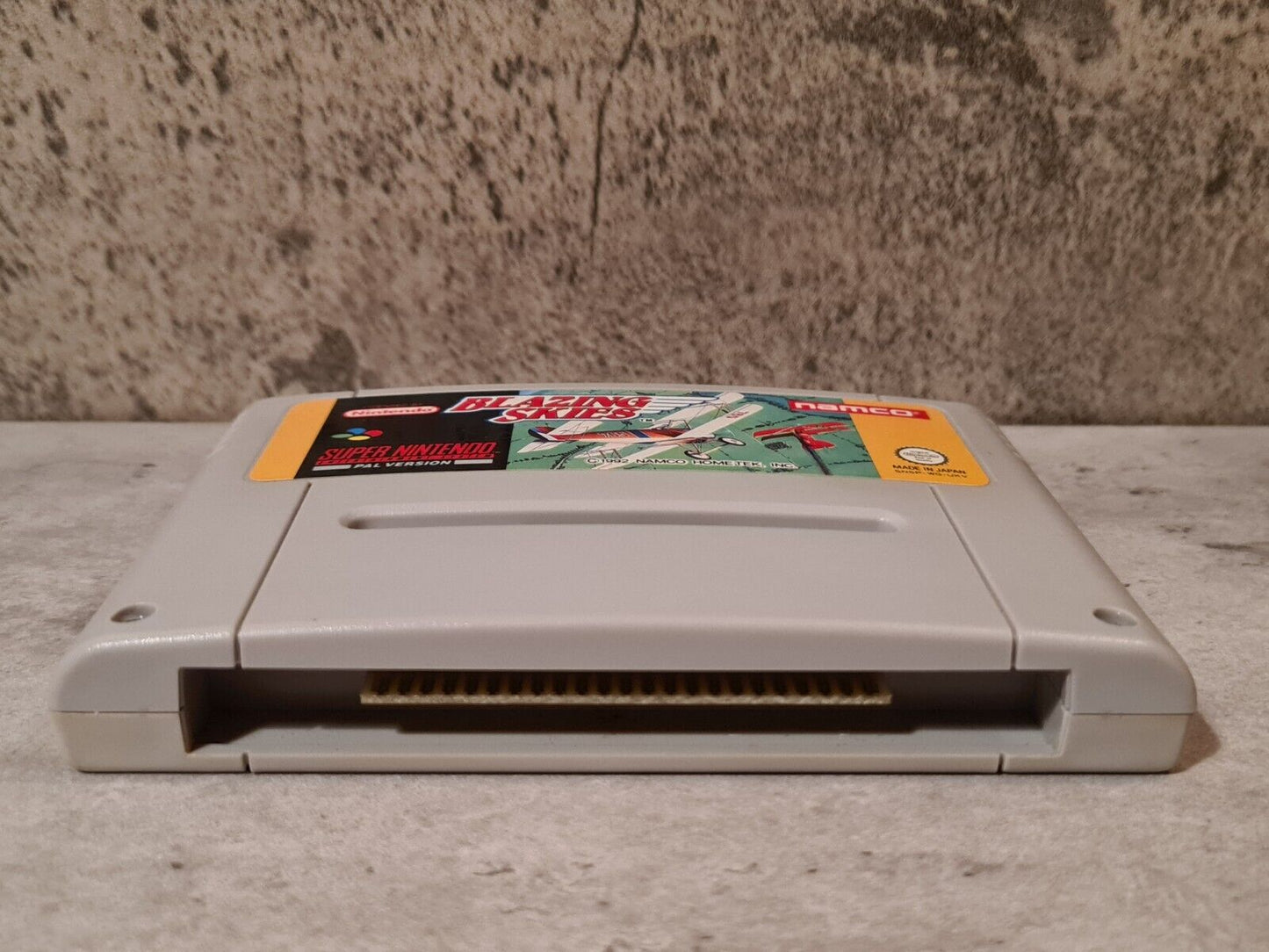 SNES Super Nintendo Blazing Skies Modul UKV - T-Retro-Games