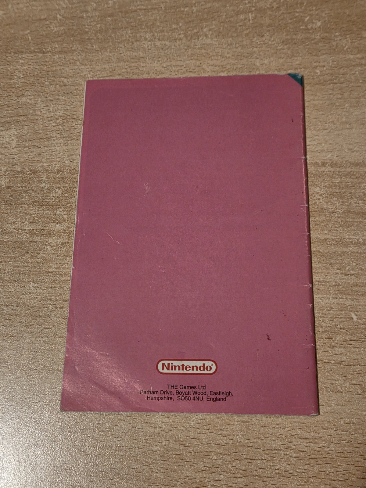 SNES Super Nintendo Kirby's Fun Pak Instruction Booklet UKV