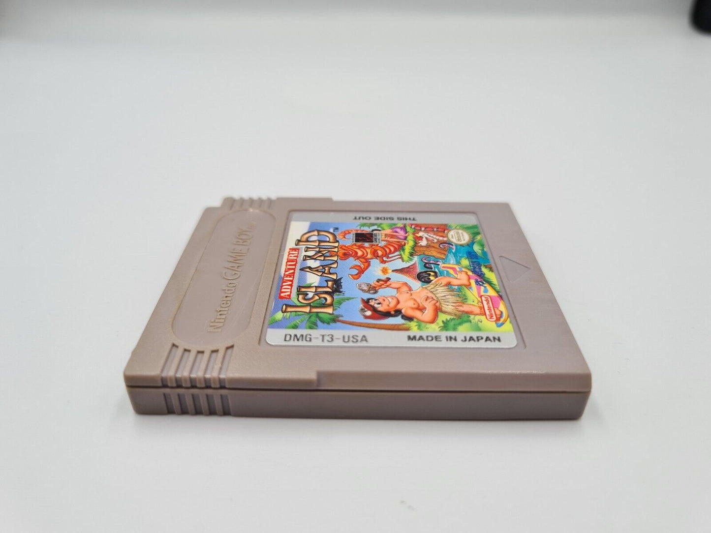 Nintendo Game Boy Classic Spiel Adventure Island Modul USA - T-Retro-Games