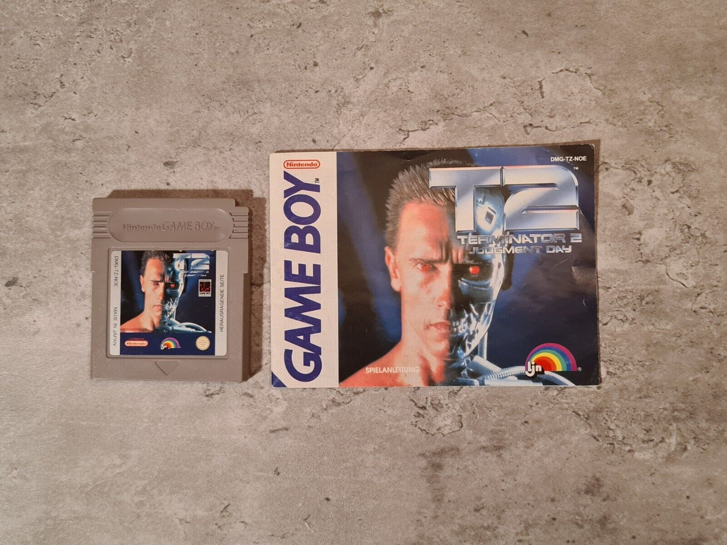 Nintendo Gameboy T2 Terminator 2 Judgment Day mit OVP und Anleitung NOE - T-Retro-Games
