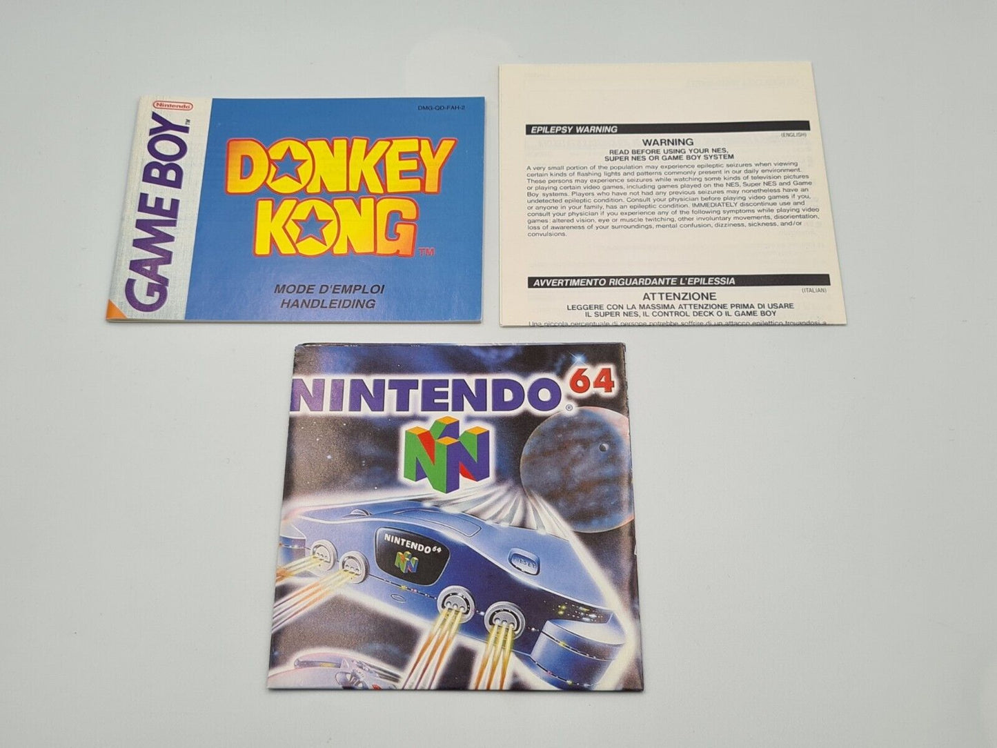 Nintendo Game Boy Classic Donkey Kong mit OVP und Anleitung FAH - T-Retro-Games