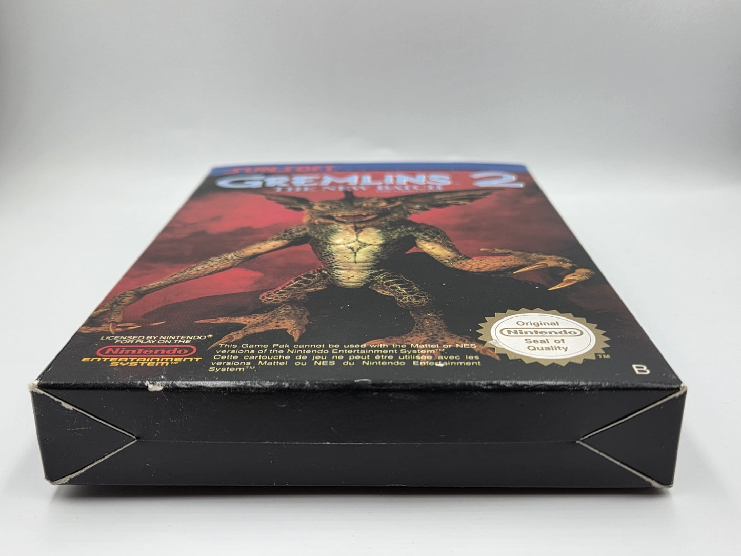 NES Gremlins 2 The New Batch The Video Game mit OVP und Anleitung FRA