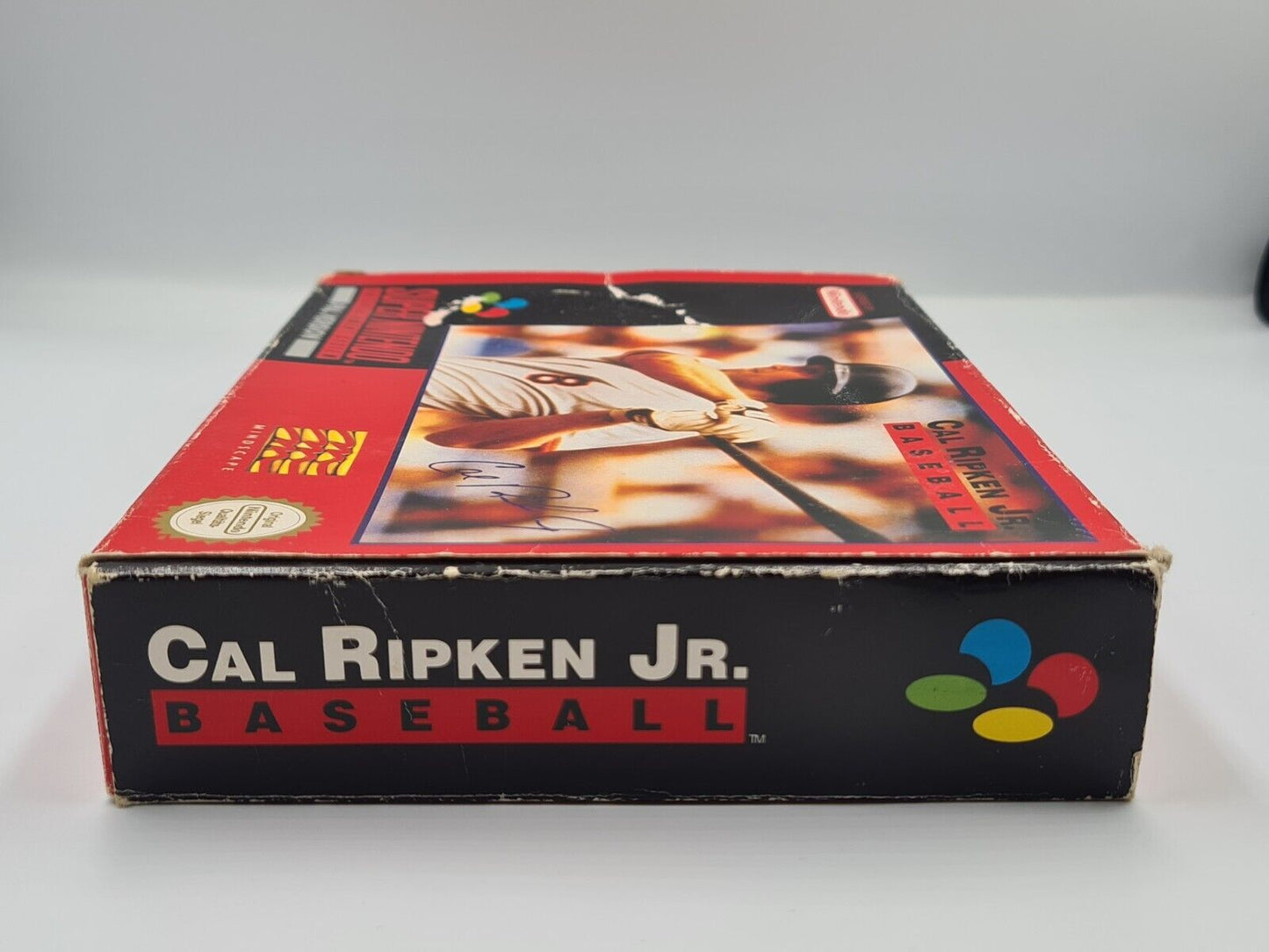 SNES Super Nintendo Cal Ripken JR. Baseball mit OVP und Anleitung NOE - T-Retro-Games