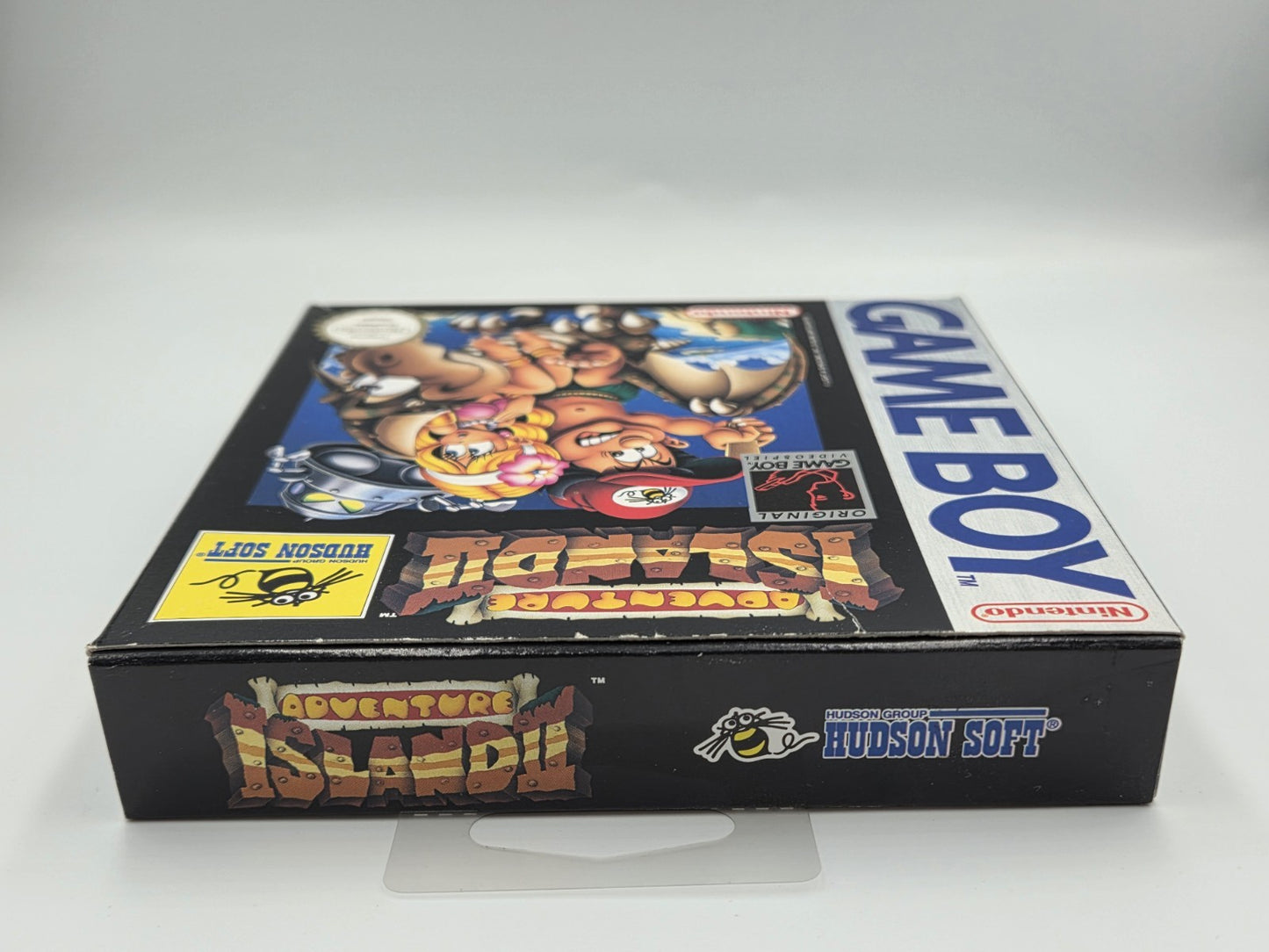 Nintendo Game Boy Classic Spiel Adventure Island II mit OVP und Anleitung NOE