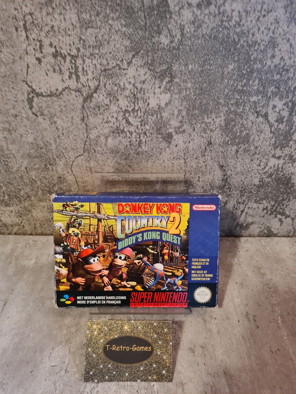 Super Nintendo Donkey Kong Country 2 Diddy's Kong Quest + OVP + Anleitung FAH - T-Retro-Games