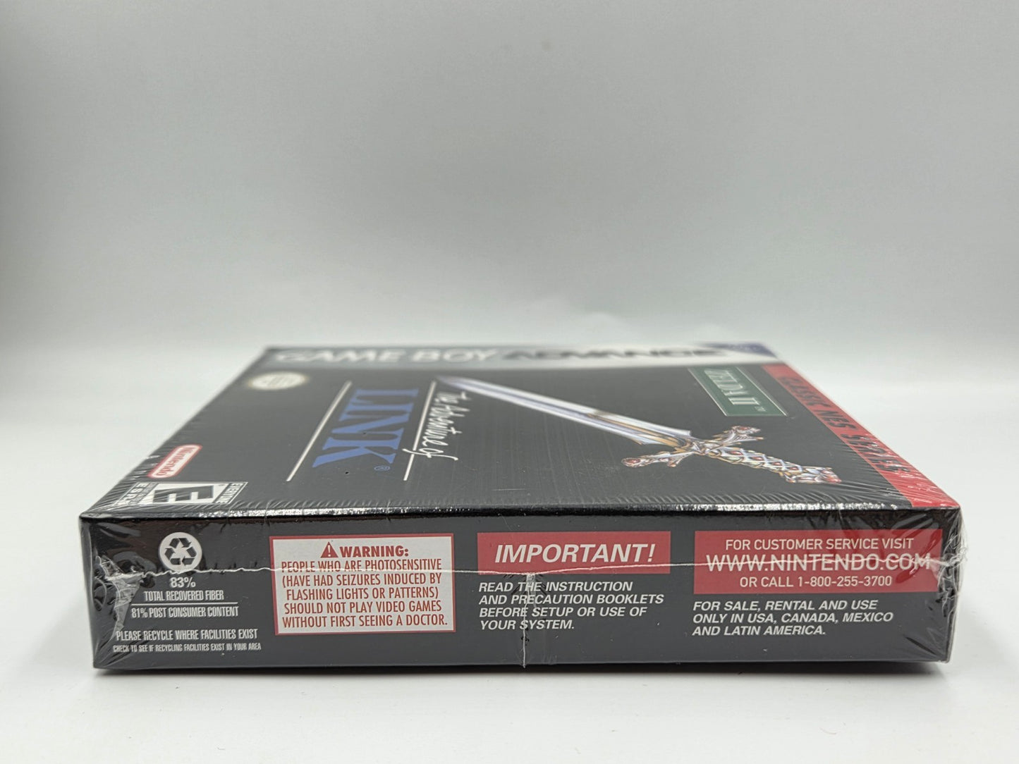 Nintendo Game Boy Advance Zelda II The Adventure of Link USA Sealed Neu New