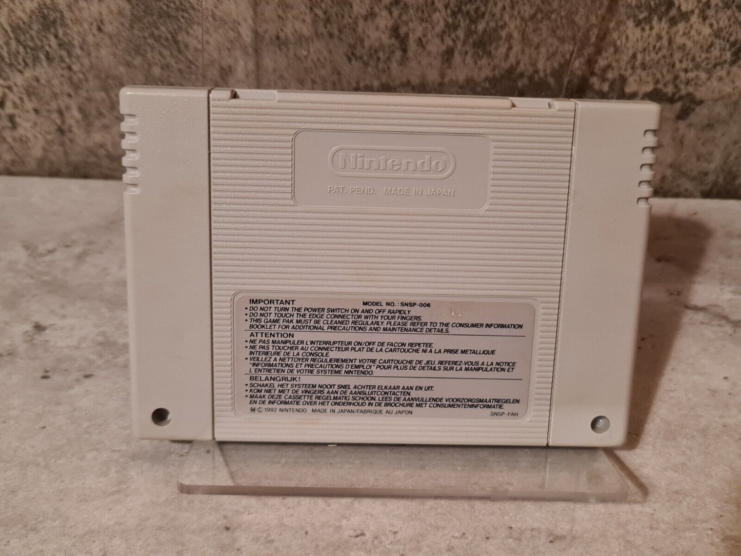 SNES Super Nintendo Jurassic Park Modul FRA/SFRA - T-Retro-Games