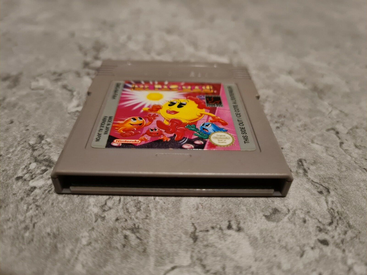 Nintendo Gameboy Classic Spiel Ms. Pac-Man Modul FAH - T-Retro-Games