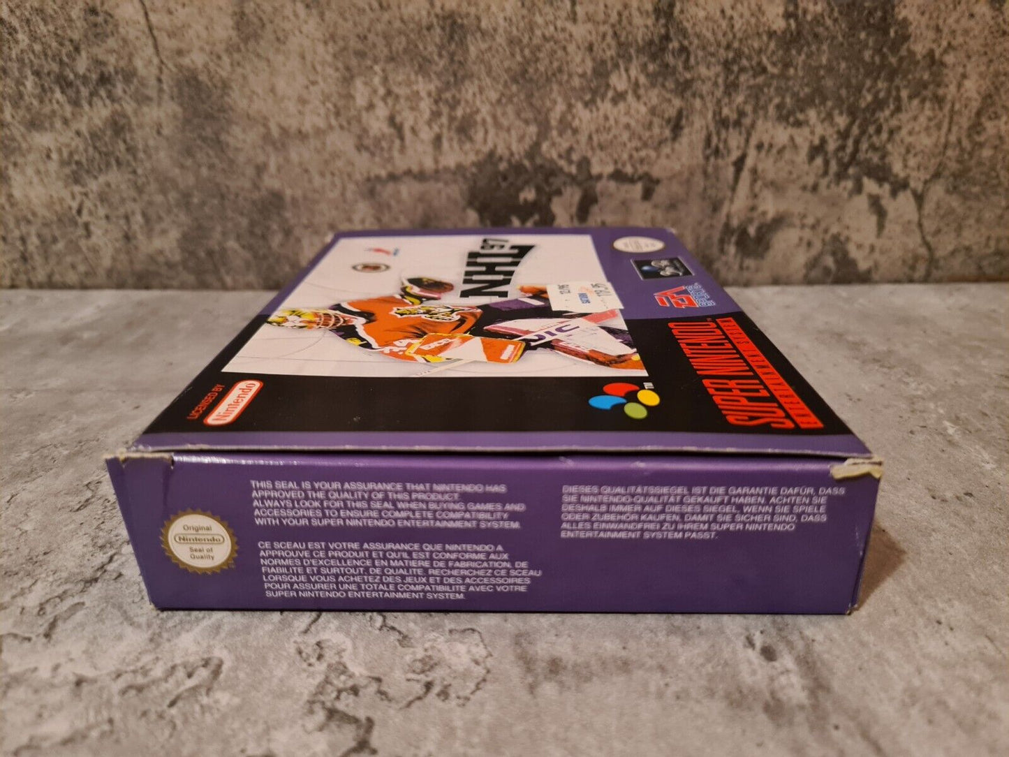 SNES Super Nintendo NHL 97 mit OVP und Anleitung EUR - T-Retro-Games