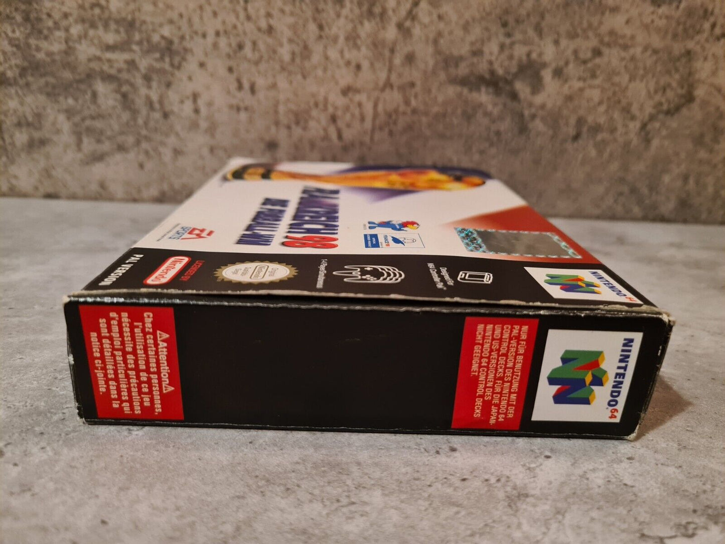 N64 Nintendo 64 Frankreich 98 Die Fußball-WM mit OVP und Anleitung NOE - T-Retro-Games