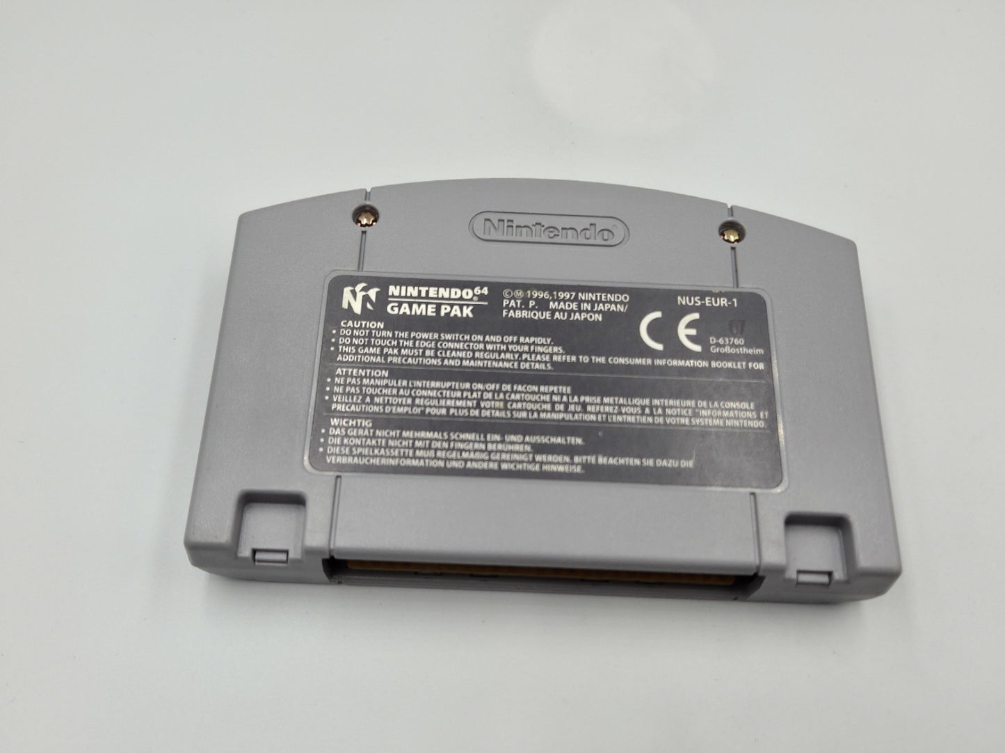 N64 Nintendo 64 The Legend of Zelda Ocarina of Time mit OVP und Anleitung NOE