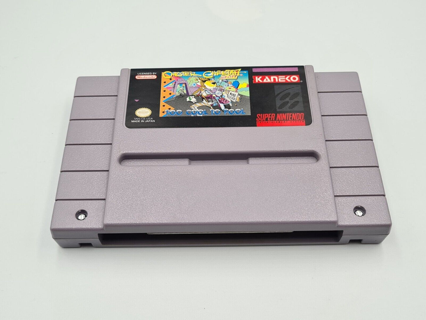SNES Super Nintendo Chester Cheetah To Cool To Fool mit OVP +Anleitung NTSC USA - T-Retro-Games
